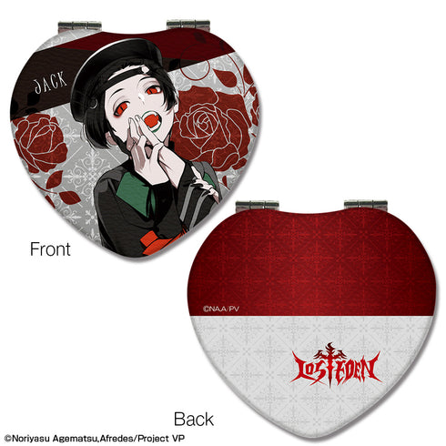 『ヴィジュアルプリズン』ハート型コンパクトミラー デザイン08(ジャック・ムートン)